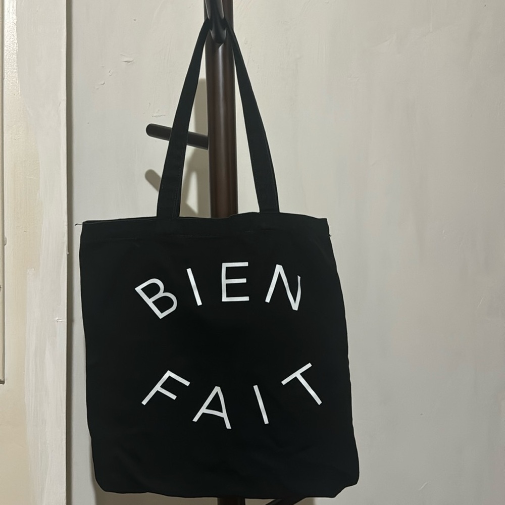 madewell black tote bag